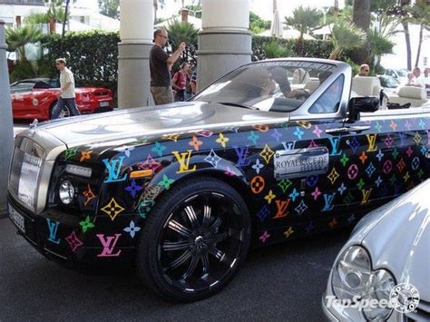 louis vuitton car vinyl wrap for sale|custom louis vuitton car wrap.